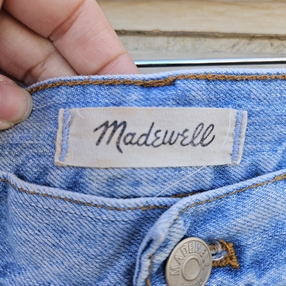 Madewell the Perfect Summer Jean light wash size 28 28 inch inseam light flaws - Picture 3 of 10